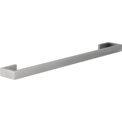 Porte-serviettes de 60 cm en acier inoxydable 304 brossé, accessoire de salle de bain, étagère pour serviettes de bain (1/5)