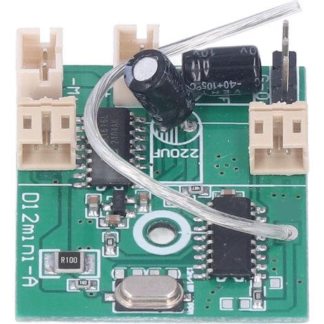 Module de circuit imprimé pour voiture RC avec circuit imprimé de rechange pour modèle réduit de véhicule RC D12 Mini à l'échelle 1/16 (1/5)