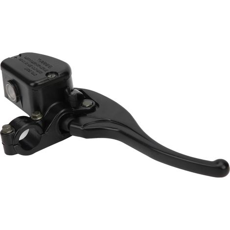 Maître-cylindre de frein à disque hydraulique côté droit universel pour moto avec guidon de 7/8 po (1/5)