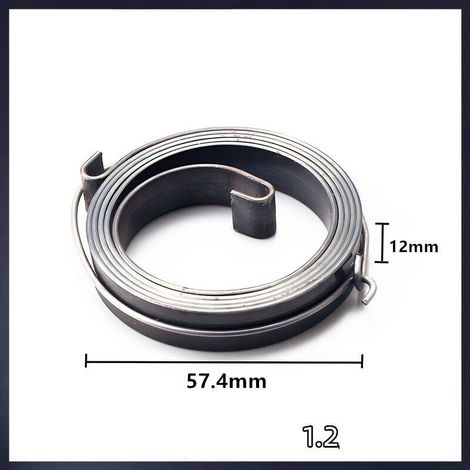 Ressort de lanceur pour tronçonneuse 5200 5800 52cc 58cc, pièces détachées 12mm