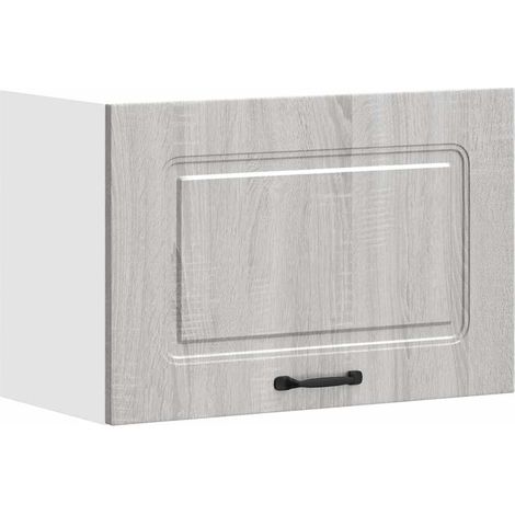 vidaXL Pensile da Cucina Kalmar Grigio Sonoma in Legno