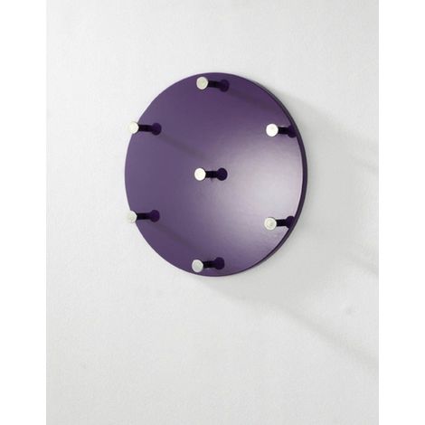 Patère Murale Ronde "Kely" 35cm Mûre
