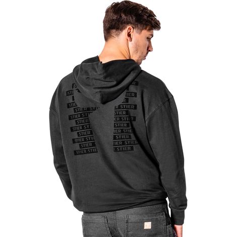 STIER Hoodie L Black