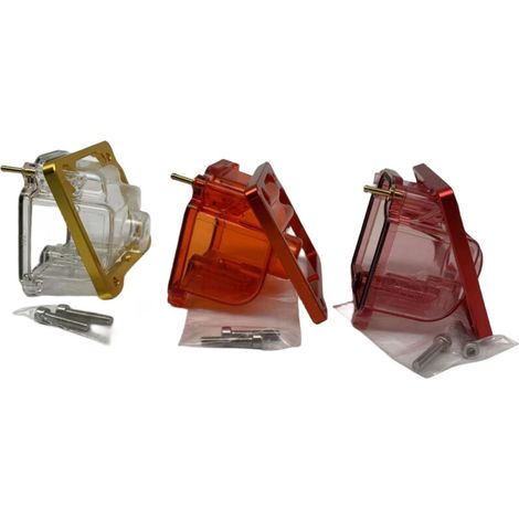 Le carter d'huile des accessoires de carburateur de la série PWK PE de la série Oner est doté d'un couvercle inférieur transparent pour la chambre à flotteur permettant une observation facile du nivea