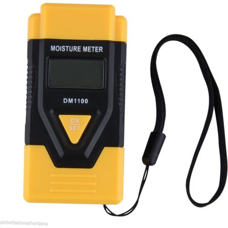 Umgebungstemperaturmessung, Hygrometer, Feuchtigkeitsmesser, Anzeigesensor für Holz, Brennholz, Papier, Karton, gehärtete Materialien