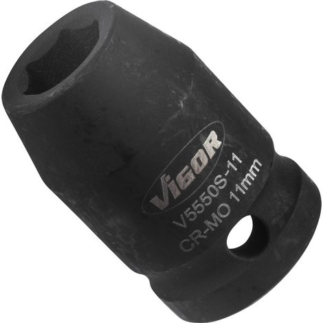VIGOR Schlagschrauber Steckschlüssel-Einsatz kurz V5550S 11 mm (1/5)
