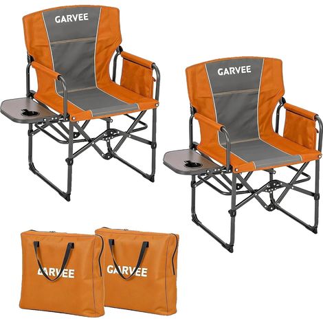 Chaises de direction, légères et portables, confort supplémentaire, Orange (1/2)