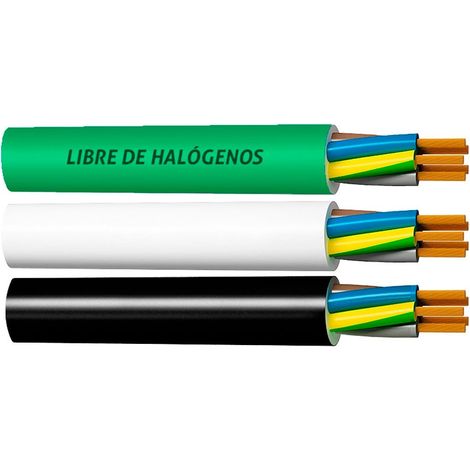 Manguera eléctrica 2x1.5mm2 Negro/Blanco RV-K  Negro/Blanco RV-K (1/2)