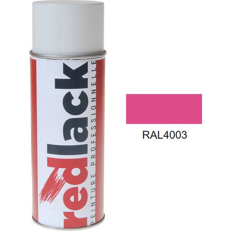 Aérosol de peinture – RAL 4003 Violet bruyère – Brillant – multisupport – Redlack