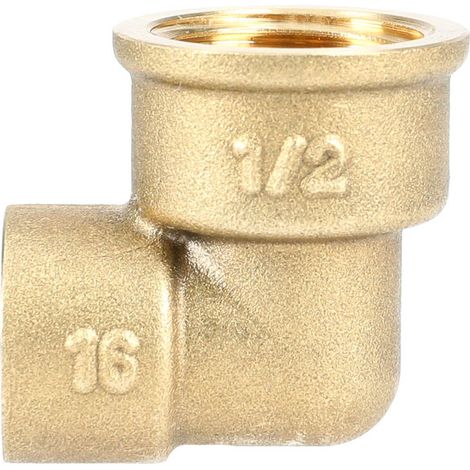Coude 90° femelle GARIS D22009B 20x27 mm (18) Laiton (1/2)