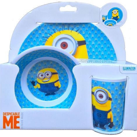 Set 3 Pièces en Mélamine Moi Moche et Méchant
