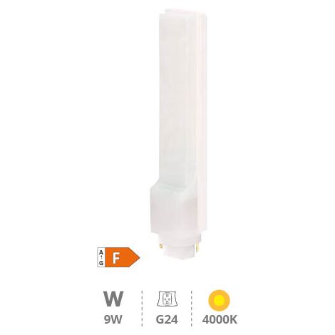 Bombilla LED PL 9W G24 4000K