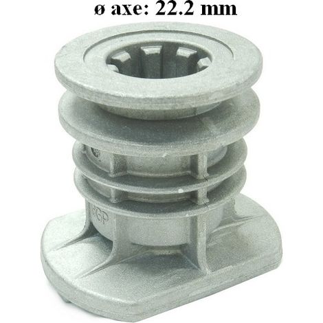 Soporte de cuchilla para cortacésped Honda Stiga de 22,2 mm (original)