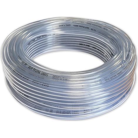 Tubo flessibile trasparente in PVC Ø 4 mm per usi vari - 50 m