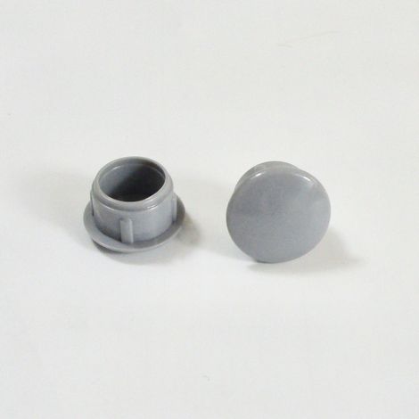 Ajile - Bouchon Obturateur en Plastique Diamètre 11 mm Coloris GRIS