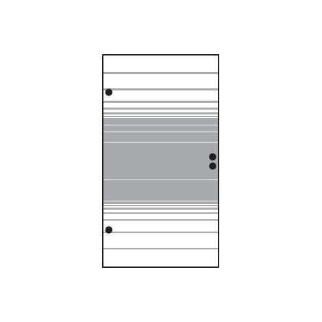 VETRO TÜR-Glasscheibe Dek.83 987 x 1800 mm, DIN Links satin