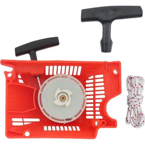 Lanceur pour 4500 5200 5800 Tronçonneuse Démarrage à Rappel 45cc 52cc 58cc Pièces de Rechange Recoil Starter Tirez Le Démarreur pièces de rechange remplacement (1/5)
