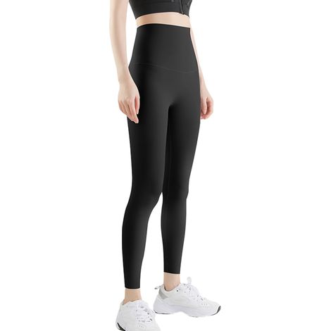 1 Legging,Taille haute,Sans coutures,Compression,Ventre plat,Sport (1/5)