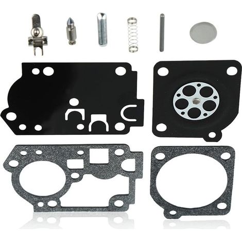 Kit de Joint Carburateur Membrane Carburateur pour ZAMA RB-156 C1U-W43 C1U-W45 Poulan BVM210VS Ventilateur Pieces Detachees (1/4)