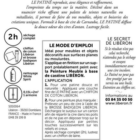 Cire Patine Argent - Cire de Carnauba pour Effet Vieilli sur Bois et Meubles - Usage Intérieur - 0,15 L (1/3)