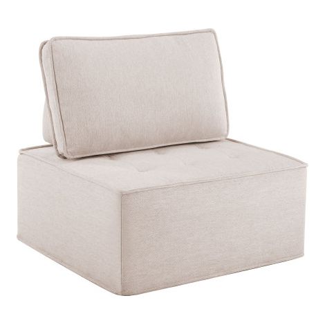 Canapé solo marron, assise profonde, avec ottoman et canapé-lit (1/5)