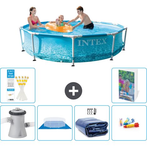 Frame Pool Rund - 305x76 cm - 7-teilig S220