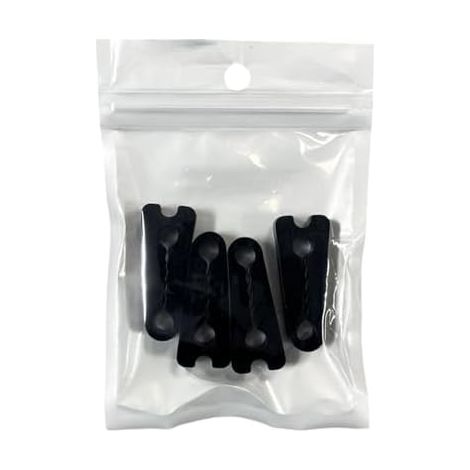 Amortisseurs de portières de voiture, lot de 4 amortisseurs en silicone, protections de loquets de portières en silicone, pour réduire le bruit dans les garages, les remorques et autres véhicules. (1/5)