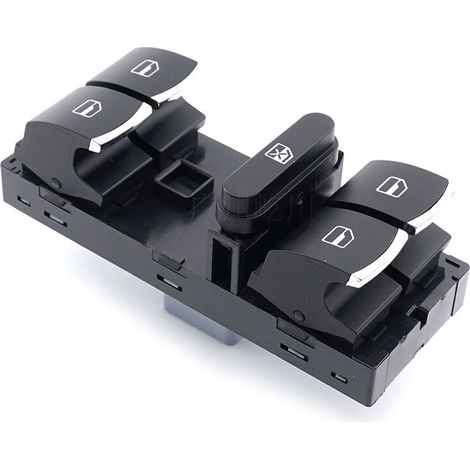Interrupteur de commande de levage de verre automobile, interrupteur de réglage de fenêtre électrique adapté à Volkswagen Tiguan (1/4)