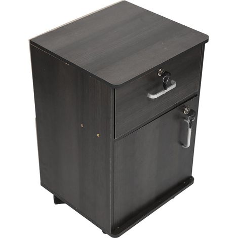 Mobile Filing Cabinet with Lockable Drawers and 360° Swivel Wheels for Under-Desk Storage at Home (1/5)