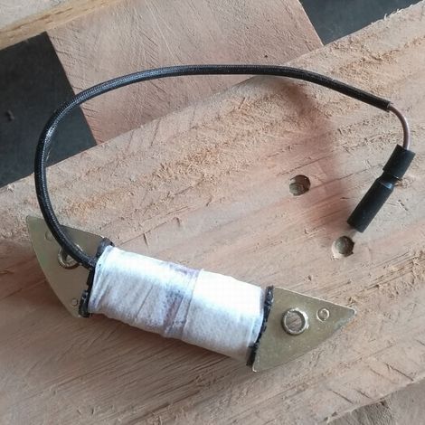 Ladespule kompatibel mit den Ladewicklungen von Generatoren der Serie Honda GX160-390 für Beleuchtungszwecke. (1/2)
