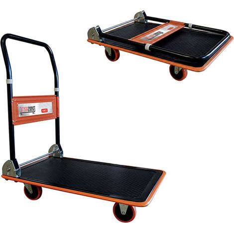 Plateau acier - Roues non marquantes Ø160mm - Charge max. 300kg - C30R/1 (1/5)