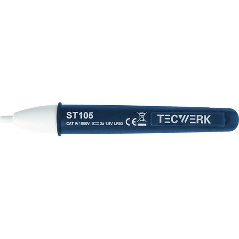 TECWERK Spannungstester 12-1000V AC TECWERK
