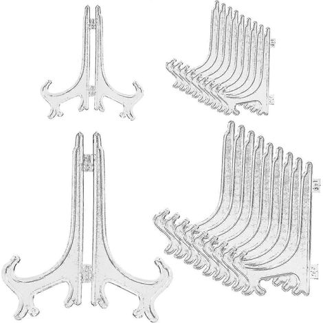 Lot de 20 supports chevalet pour présenter photos, images et plats. (1/5)