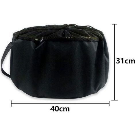 Sac de rangement pour tuyaux d'arrosage, accessoires de camping-car 16x16x12 pouces pour le rangement extérieur et intérieur, organisateur de tuyaux d'arrosage (1/3)