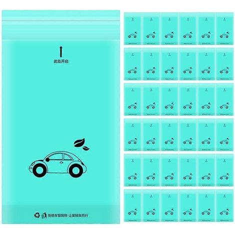 50 selbstklebende Kotzbeutel fürs Auto, Einweg-Kotzbeutel, Klebe-Kotzbeutel – 35,00 x 19,00 x 0,01 cm – verschiedene Farben (1/4)