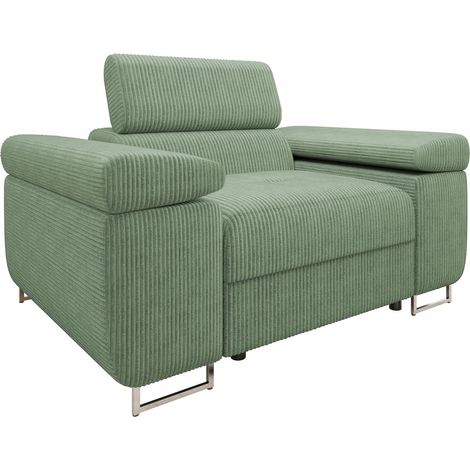 Fauteuil Comfivo Eliferu 106, Poso 47, 70x134x102cm, Tapisserie, Pieds: Métal, 0