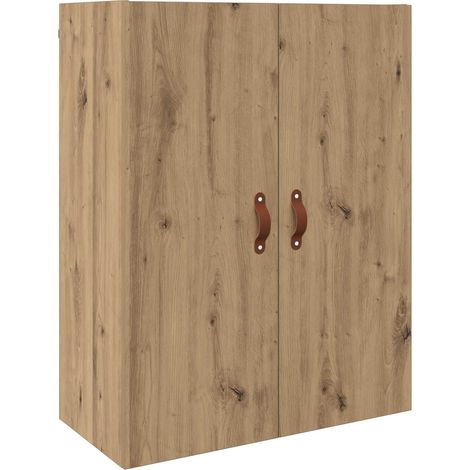 Maison Exclusive - Armadietto a muro Rovere artigianale 69,5 x 34 x 90 cm