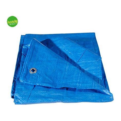 Telo occhiellato Verdelook polietilene blu oppure verde/blu 26 mt