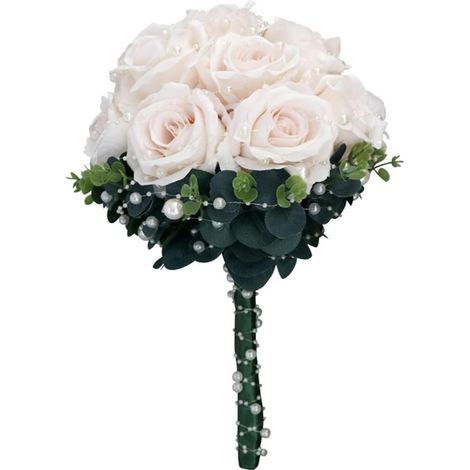 Roses simulées, manuel de mariée, fleurs décoratives de mariage, accessoires Photo de mariage (1/5)