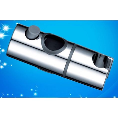 Duschkopf Schieber Halter Gleiter Brausehalter Stangengleiter für Duschstange Wandstange F32 mm Durchmesser, Ersatzgleiter (1/5)