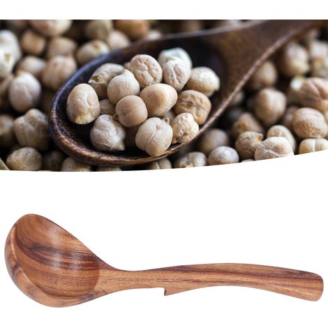 Cuillère en Bois d'Acacia pour Enfants - Ustensile de Cuisine Écologique pour Maison et Restauration (1/5)