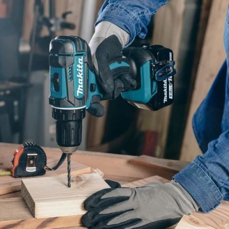 Pack de 2 machines MAKITA 18V DLX2127TJ1  Perceuse visseuse DDF482 + Visseuse à chocs DTD152 + 3 batteries 5Ah + Chargeur + 1 MAKPAC — vue 2