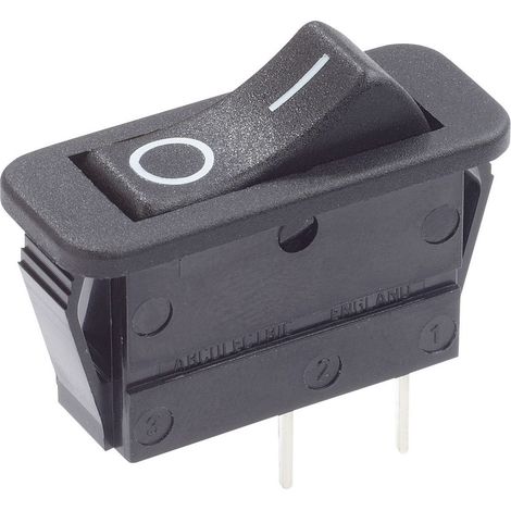 Arcolectric (Bulgin Ltd.) C1300VBAAF Wippschalter C1300VBAAF 250 V/AC 16 A 1 x Aus/Ein rastend 1 St