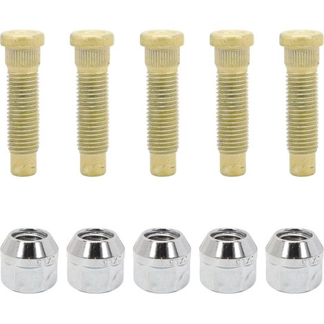 Jeu de boulons de moyeu de roue M12 x 1,5 pour J GTC X C Tourer Cascada 9595179 9598799 (1/5)