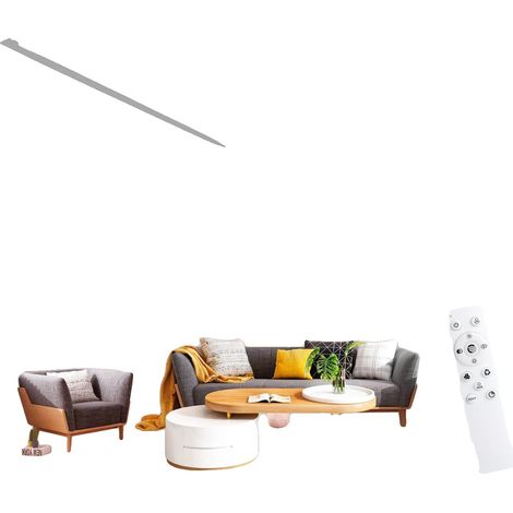 Panel LED, temperatura de color ajustable, control remoto, 1 unidad, color blanco, 31-40 W (1/2)