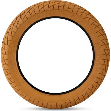 Neumático de bicicleta de 12 pulgadas 12 1/2x2.125 54-203 beige oscuro (1/3)