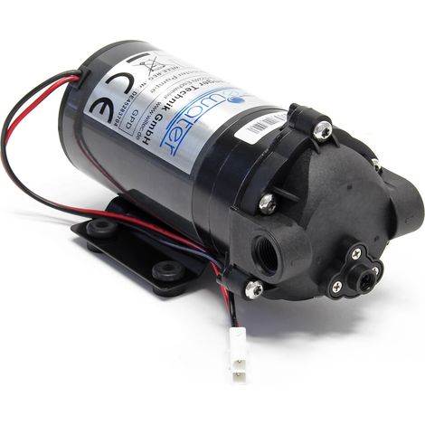 Naturewater Pompe Booster – 50 GPD (190 l/jour) – 24 W – Surpression pour Station Osmose inverse Système d’Eau propre potable