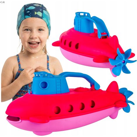 Spielzeug-U-Boot für Kinder, geeignet für Strand, Pool und Badewanne, mit beweglichen Teilen (1/5)