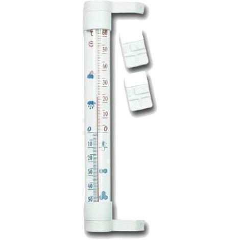 [PRODUIT D'OCCASION] Termometr zaokienny 19,5cm biały