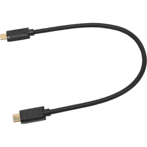 Câble USB-C Mâle-Mâle 10Gbps, Charge Rapide 3.1 pour MacBook Pro, Huawei, Samsung (1 mètre)